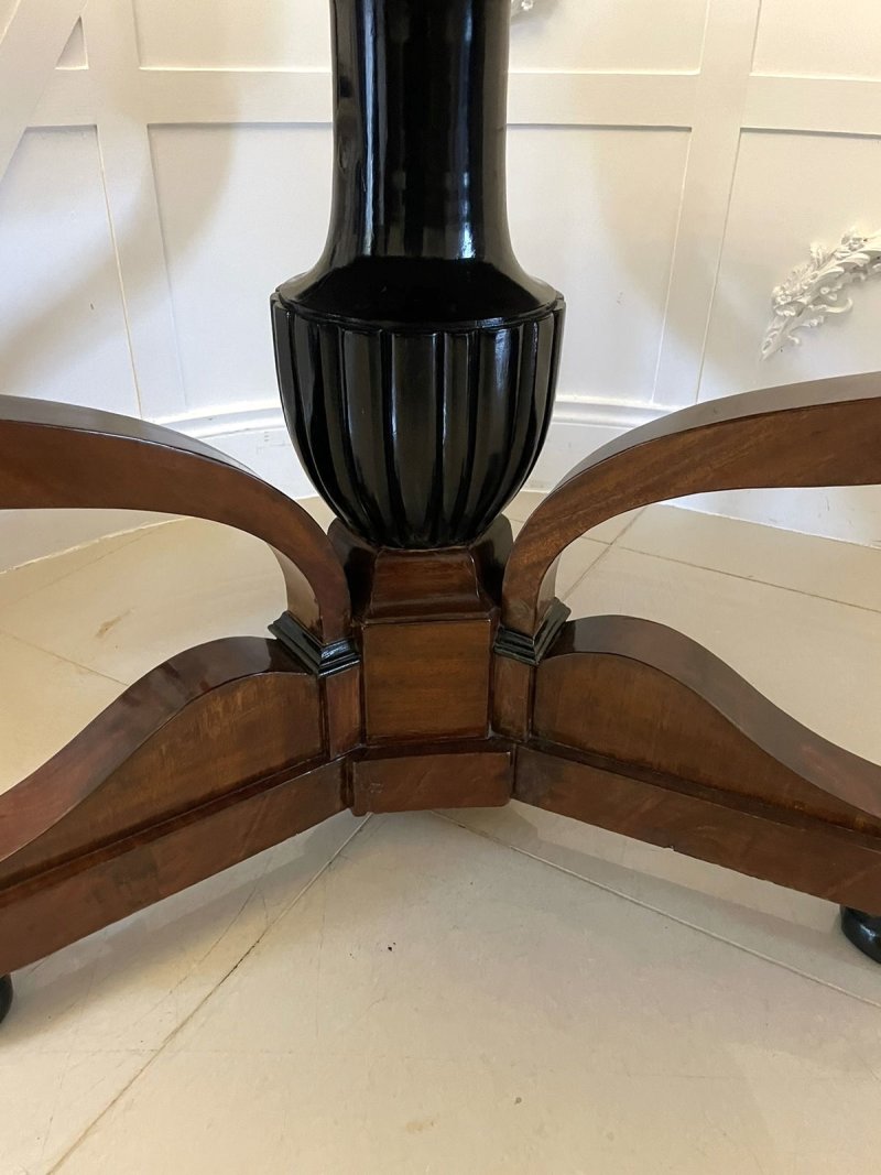 Outstanding Quality Antique French Victorian Marble Top Centre Table - Image 8